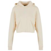 Urban Classics Dames terrycloth lichtgewicht oversized crop hoodie