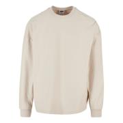 Urban Classics Heren geribd badstof boxy sweatshirt