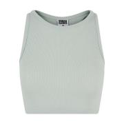 Urban Classics Dames ribbed crop top