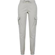 Urban Classics Dames cargo pocket hoge taille joggingbroek