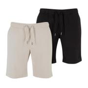 Urban Classics Heren twill stretch shorts (set van 2)