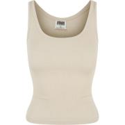 Urban Classics Dames basic geribd organisch tanktopje (verpakking van ...