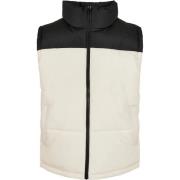 Urban Classics Heren kleurblok puffer gilet