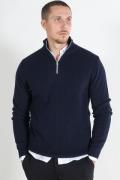 Kronstadt Carlo half zip ks2790 dark navy -  heren trui