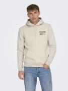 Only & Sons Onsbernie reg hoodie sweat