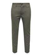 Only & Sons onsmark tap herringbone 2911 pant n 22022911 teak