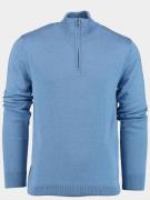 Innocente Pullover half zip art-302/8148-sky blue