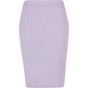 Urban Classics Dames ribgebreide midi rok