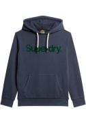 Superdry Core logo hoodie navy