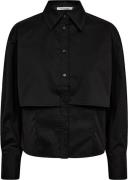 Co'Couture Sandy cc double layer shirt black