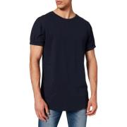 Urban Classics Heren lang t-shirt met omslag