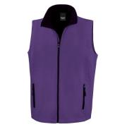 Result Herenbedrukbare softshell-bodywarmer