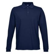 Tee Jays Heren luxe stretch poloshirt met lange mouwen