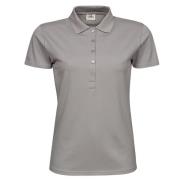 Tee Jays Dames luxe stretch poloshirt met korte mouwen