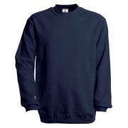 B and C B&c uniseksekset in modern cut crew neck sweatshirt