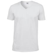 Gildan Heren zachte stijl v-hals t-shirt met korte mouwen