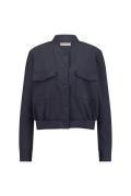 Studio Anneloes Benja bonded jacket antraciet