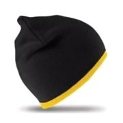 Result Unisex reversible fashion fit winter beanie hat