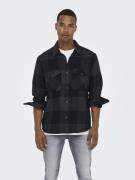 Only & Sons Onsmilo ls check overshirt noos