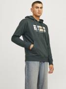 Jack & Jones Jorportland block sweat hood ln