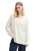 Tom Tailor Cozy long v-neck pullover