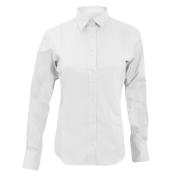 Kustom Kit Dames city long sleeve blouse