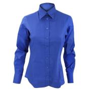 Kustom Kit Dames corporate long sleeve oxford shirt