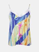 Mucho Gusto Slip top met regenboog paisley