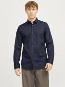 Jack & Jones Jprblaleeds print dobby l/s shirt l