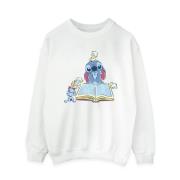 Disney Dames lilo & stitch boek lezen sweatshirt