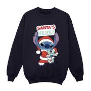 Disney Dames lilo & stitch santa´s here sweatshirt