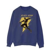 DC Comics Heren zwart adam gouden bout borst sweatshirt