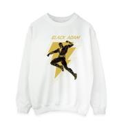 DC Comics Heren zwart adam gouden bout borst sweatshirt