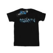 DC Comics Heren aquaman tekst logo t-shirt