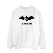 DC Comics Heren batman zwart staar logo sweatshirt