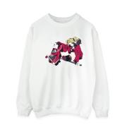 DC Comics Heren harley quinn rollerskates sweatshirt