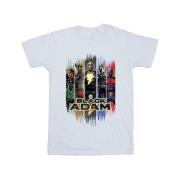 DC Comics Heren black adam jsa complete groep t-shirt