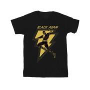 DC Comics Heren black adam golden bolt borst t-shirt