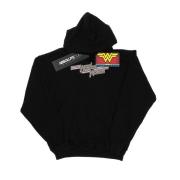 DC Comics Dames wonder woman lines logo hoodie