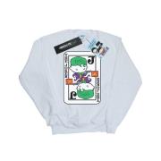 DC Comics Heren chibi joker speelkaarten sweatshirt