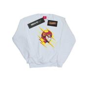 DC Comics Dames the flash lightning portrait sweatshirt