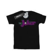 DC Comics Dames the joker tekst logo katoenen vriendje t-shirt