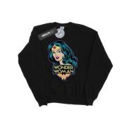 DC Comics Heren wonder woman hoofd sweatshirt