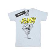 DC Comics Dames the flash mono action pose katoenen vriendje t-shirt