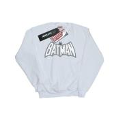 DC Comics Heren batman retro crackle logo sweatshirt