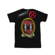 Marvel Avengers Dames deadpool tattoo print katoenen vriendje t-shirt