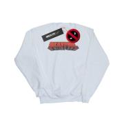 Marvel Avengers Heren deadpool tekst logo sweatshirt