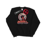 Marvel Avengers Heren deadpool upside down sweatshirt