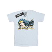 DC Comics Heren wonder woman glimlach t-shirt