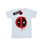 Marvel Avengers Heren deadpool split splat logo t-shirt